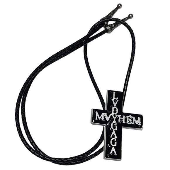 Lady Gaga Mayhem Cross Bolo - Picture 1 of 5